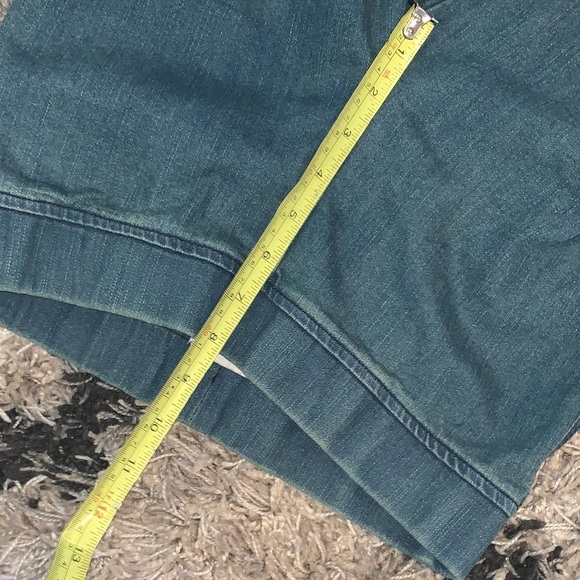 PRAIRIE UNDERGROUND Ruched Leg Pull On Glove Denim Jeggings Skinny Jeans Size XS - Picture 6 of 8